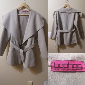 Boohoo, S, Beige, Jacket